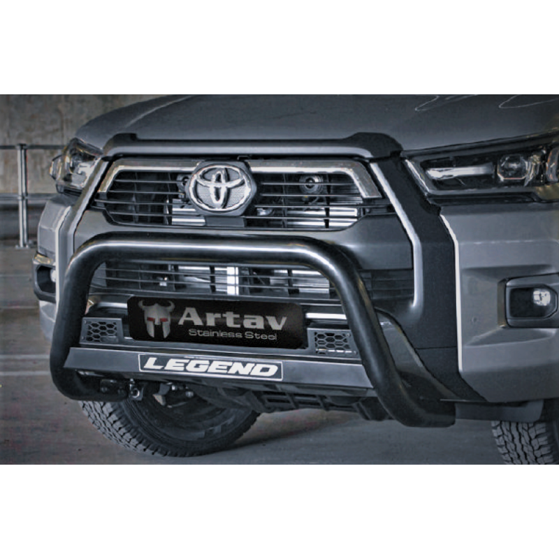 TOYOTA HILUX NUDGE BAR BLACK