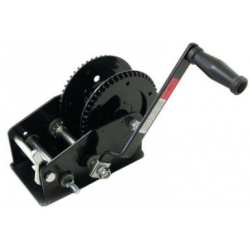 HAND WINCH WITH DOUBLE GEAR BLACK 1451KG