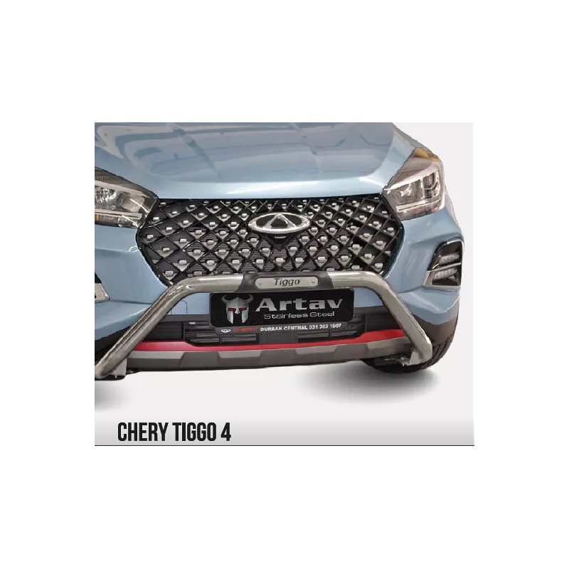 Chery Tiggo 4 2022+ Stainless Steel Nudge Bar