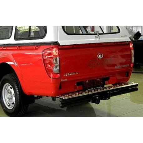 Towbar steed 5 double tube step for single cabs